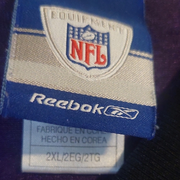 Reebok Baltimore Ravens Ray Lewis NFL Jersey XXL - Picture 3 of 4